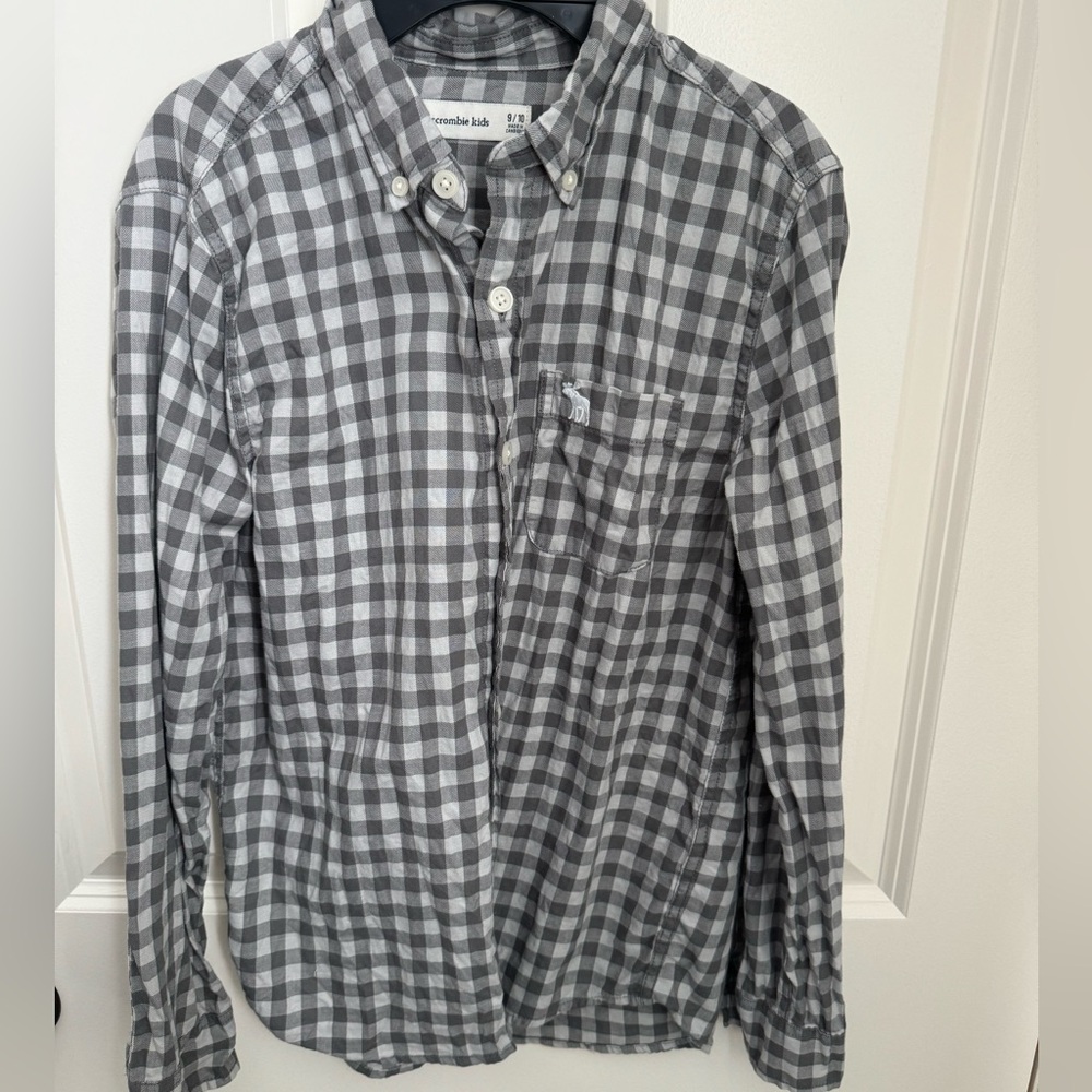 Boys Abercrombie Button Down 9/10